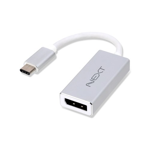 NEXTU 113CDP USB-C to DP 컨버터 젠더 4K지원 화면복제 확장 변환 회전, NEXT 113CDP