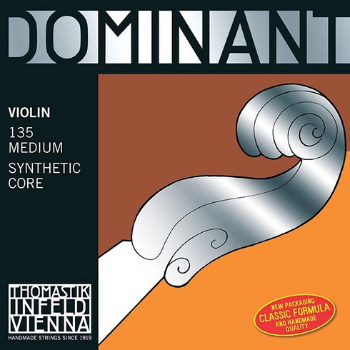 바이올린 줄 현 스트링 도미넌트 Thomastik Infeld 135B.14 세트 1/4 사이즈, String