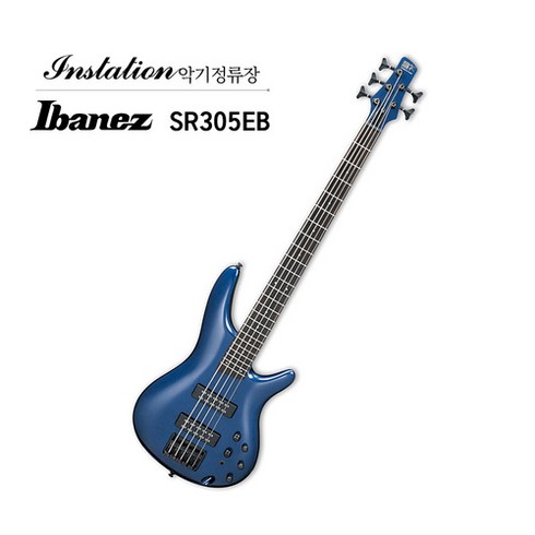 아이바네즈 IBANEZ SR305EB NM 엑티브 5현 베이스 네이비메탈릭 초보입문연주용