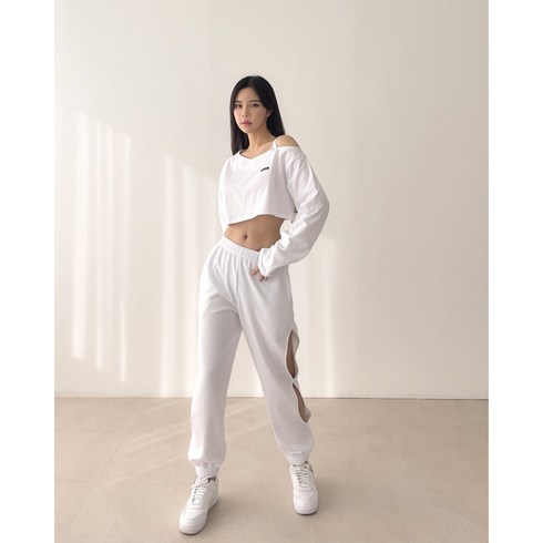 [공연댄스클럽] 사이드 홀 섹시 밴딩 조거