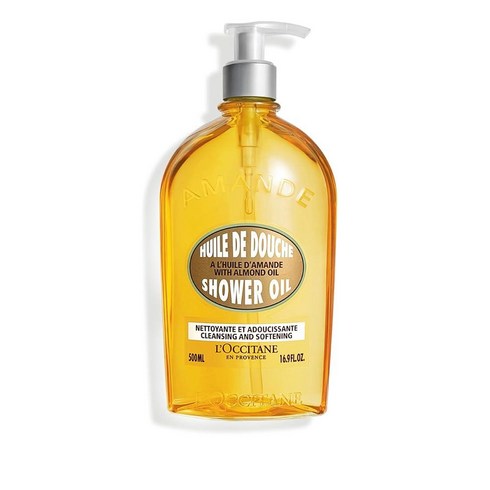 록시땅샤워오일 - 록시땅 클렌징 소프트닝 아몬드 샤워 오일 500ml, 1개