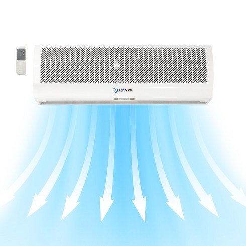 바람생활 업소용 에어커튼 날벌레 저소음 투모터 자동센서, HV-900AR