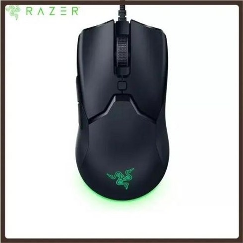 바이퍼미니 - Razer Viper 미니 게이밍 마우스 초경량 디자인 크로마 RGB 라이트 8500 DPI 옵테일 센서, 없음, 1.black