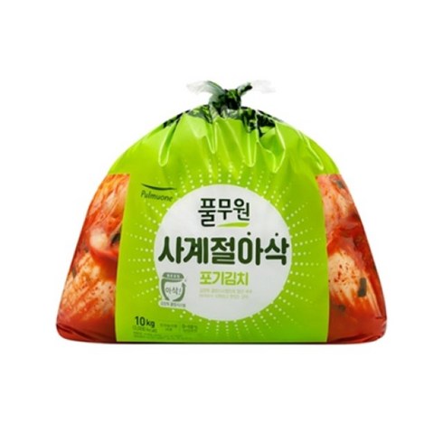 [쇼핑엔티] [풀무원] 사계절 아삭 포기김치 (10kg), 10kg, 1개