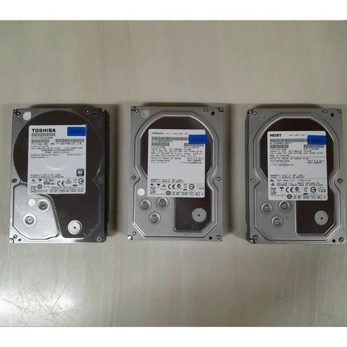 중고하드 SATA HDD 3TB 4TB 3.5인치 데스크탑용