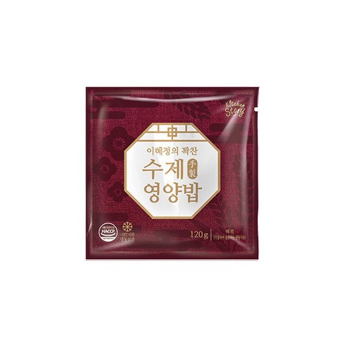 빅마마 이혜정의 꽉찬 수제 영양밥 120g x20개 - 키친스토리 빅마마 이혜정의 꽉찬 수제 영양밥 120g x20개