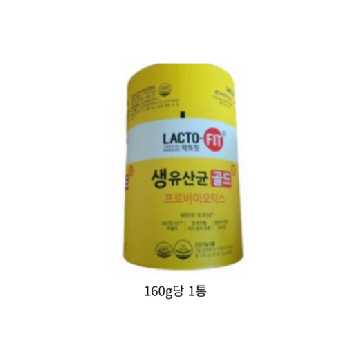 종근당건강 락토핏 생유산균 골드, 480g, 3개