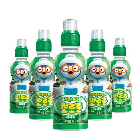 팔도 뽀로로 어린이음료 사과맛 235ml 24펫