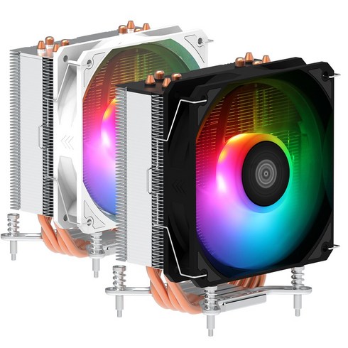 쓰리알시스템 CPU쿨러 Socoool RC310, RC310(블랙), 1개