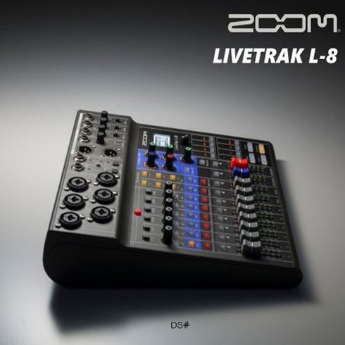 ZOOM LiveTrak L-8 줌 디지털 믹서 레코더 라이브트랙 L8, 단품