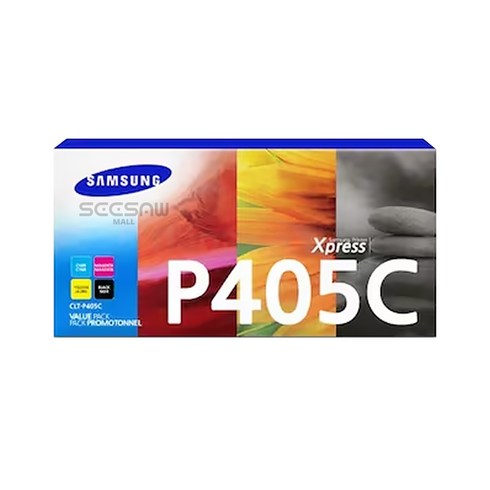 삼성전자 CLT-P405C 4색 세트 벨류팩 CLT-K405S C405S M405S Y405S SL C420W C422 C423 C470FW C472FW C473FW 정품토너, 1, 1