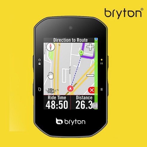 브라이튼 라이더S500 GPS 자전거 속도계, 라이더 S500단품, 1개