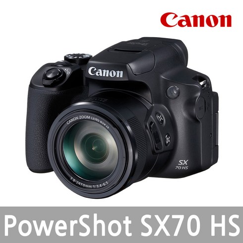 캐논 PowerShot SX70 HS 하이엔드카메라, 파워샷 SX70 HS+32GB 5종 패키지