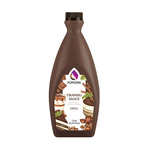 [포모나] POMONA 카페음료 소스, 1개, 1.9kg