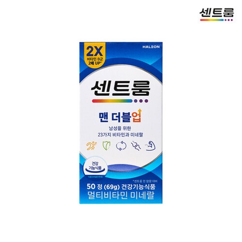 센트룸포맨.더블업50g - 센트룸 맨 더블업, 1개, 50정