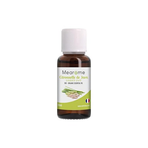 시트로넬라 자바 에센셜 오일 30ml 100% 천연 프랑스제 오가닉 Mearome