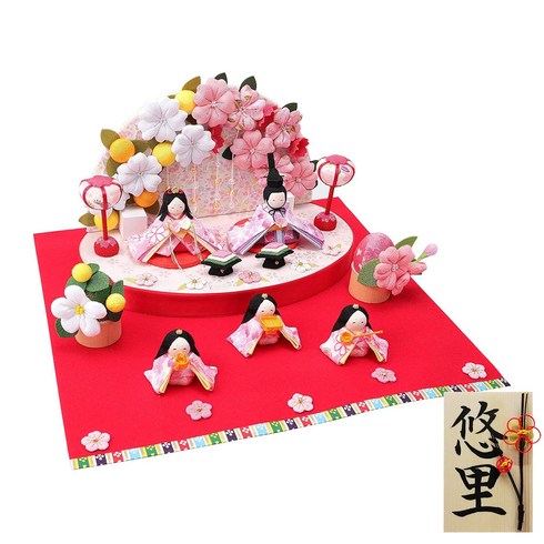 히나인형 - 오사카 나가세이도 히나인형 컴팩트 명함 목찰 특전 첨부(별송) 히나 인형