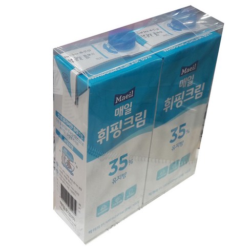 백설 크림 35ml51 - 매일 휘핑크림1000ml 아이스포장무료, 1000ml, 2개