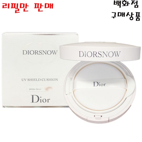디올 스노우 UV 쉴드 SPF 50/PA+++쿠션1X15g(리필), 1개, 15g, C03(리필)