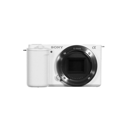 미러리스카메라 - 소니 미러리스 브이로그 카메라 ZV-E10 바디 (화이트) 렌즈분리상품