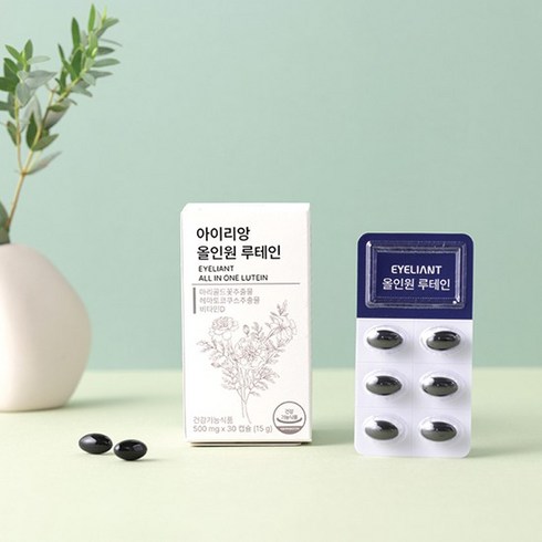 아이리앙 올인원 루테인(500mg*30캡슐), 없음, 30정, 1개