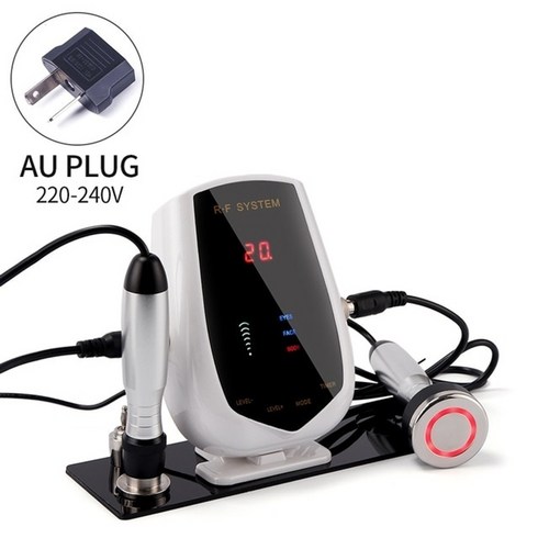 2023년 가성비 최고 2021블리자드firebirdrcjr - 피부관리기 홈케어 리프팅 쿨링마사지기 클린징 5mhz rf 페이셜 바디 슬리밍 뷰티 장치 ips 피부 기계 아이 백 주름, au 플러그 220-240v