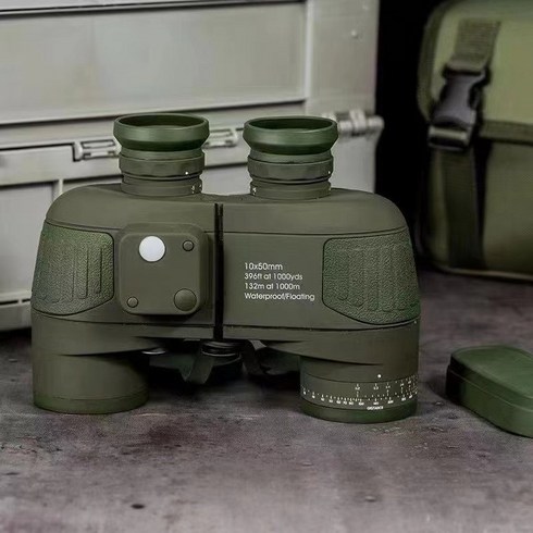 솔로몬bf - 러시아 군용 쌍안경 고화질 야간 투시 10000M 야외 캠핑, Compass Army Green
