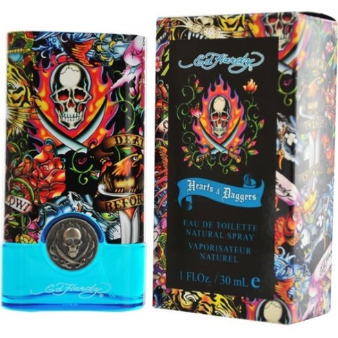 edhardy - 일본직발송 6. ED HARDY(エドハーディー) 에드 하디 하트 대거 남성 EDT 스프레이 30ML B003XXDDF0, One Size, One Color