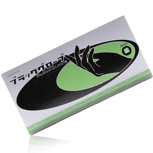 모리스작업실 - 모리스 블랙 롱 글로브 미용장갑 (1box=20pcs=10set) M(중), 1개
