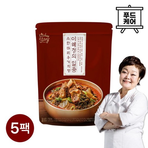 빅마마 이혜정의 아주 맛있는 토종닭백숙 5팩누룽지 5팩 - 빅마마 빅마마이혜정 우거지소한마리탕 750g 5팩, 5개