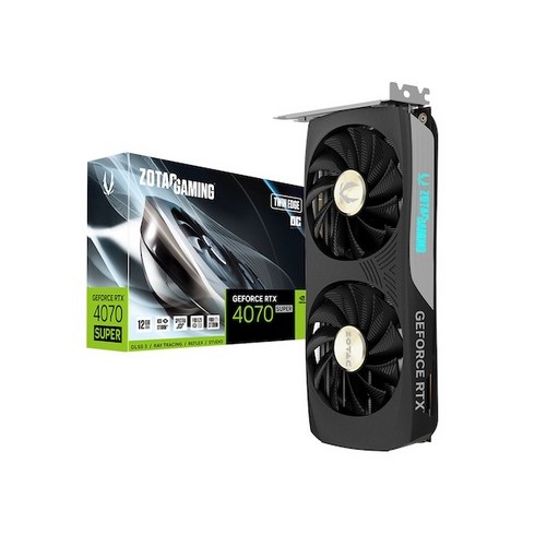 ZOTAC ZOTAC GAMING 지포스 RTX 4070 SUPER TWIN Edge OC D6X 12GB