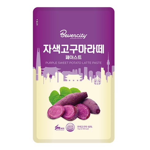 세미 자색 고구마라떼 페이스트, 1kg, 1개, 1개