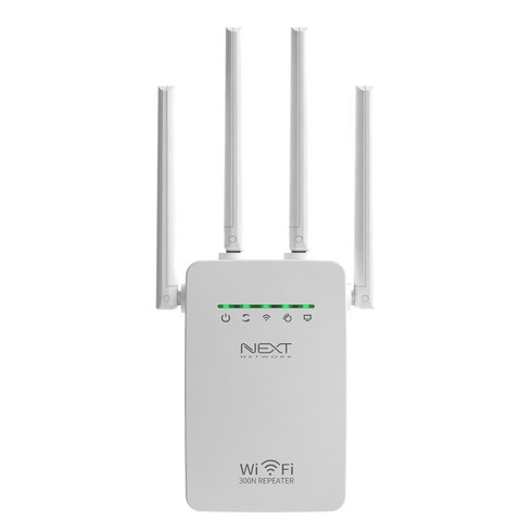 넥스트유 NEXT-334N-AP 300Mbps WiFi 증폭 확장기 무선 거리연장기