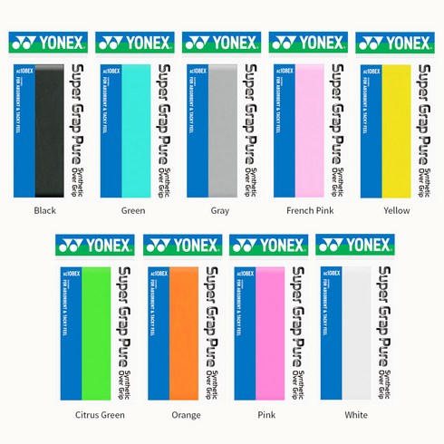 요넥스 AC-108EX (20개입) - 1BOX 테니스 그립 라켓손잡이 무료배송이벤트, 민트(20개)