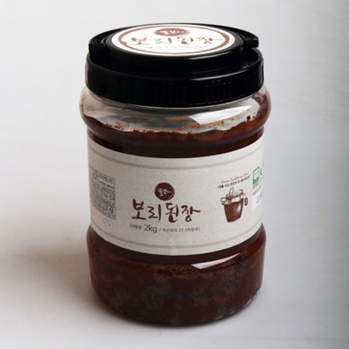 이순규전통된장 - 뜰안에 된장 국산콩 보리된장 2kg(전통 재래식), 2kg, 1개