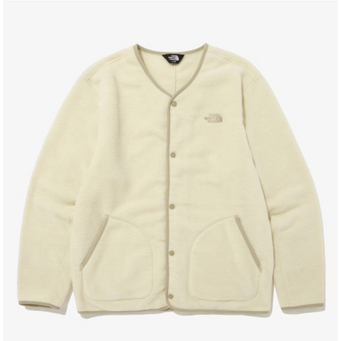 2023년 가성비 최고 노스페이스아캄포가디건 - (국내매장판/AS가능) 노스페이스 노벨티 아캄포 가디건 집업 플리스 자켓 남여공용 커플 베이지 아우터