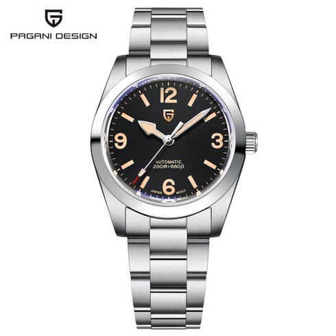 Pagani Design Men Mechanical Watch PD1751 Waterproof Fashion Simple Sports