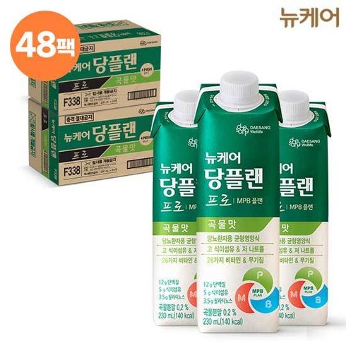 대상 뉴케어 당플랜 프로 곡물맛 48팩, 48개, 230ml, 단품