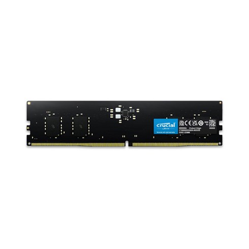 2023년 가성비 최고 마이크론 Crucial DDR5 PC5-44800 CL46 - 마이크론 Crucial DDR5 32GB PC5-44800 CL46 메모리 (5600MHz) 아스크텍, 1개, 선택하세요