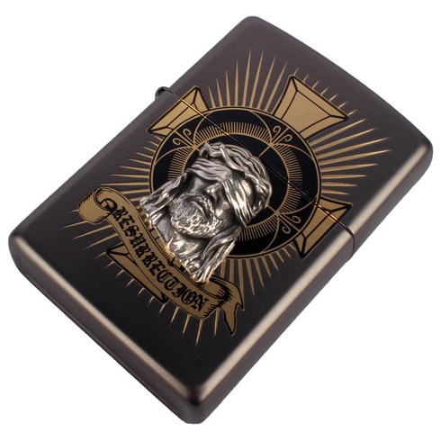 ZIPPO 지포라이터 칼리프애쉬 RESURRECTION 오일포함