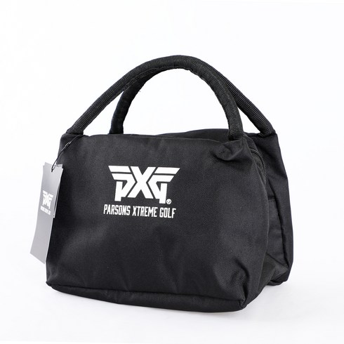 PXG 골프 카트파우치 블랙 보냉백 가방 라운딩 간식가방 쿨러백