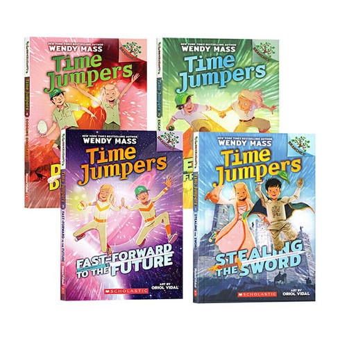 (영어원서) Time Jumpers #01-4 챕터북 세트 : A Branches Book