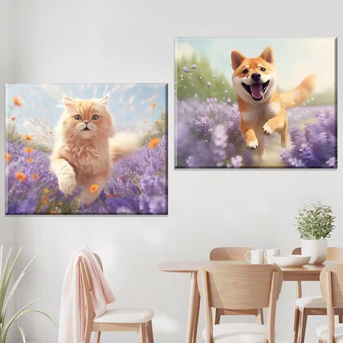 파센 2P 액자 보석십자수 캔버스형 DIY 키트 40 x 50 cm, FAB0016