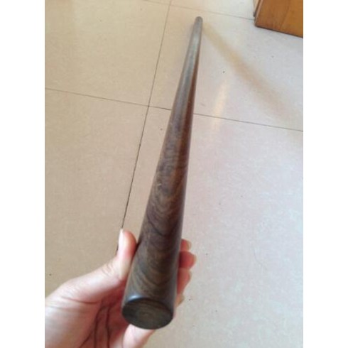 검은 흑단 견목 shaolin wushu 스틱 쿵푸 스틱 견목 escrima 스틱 강한 내구성 나무 스틱, 68cm