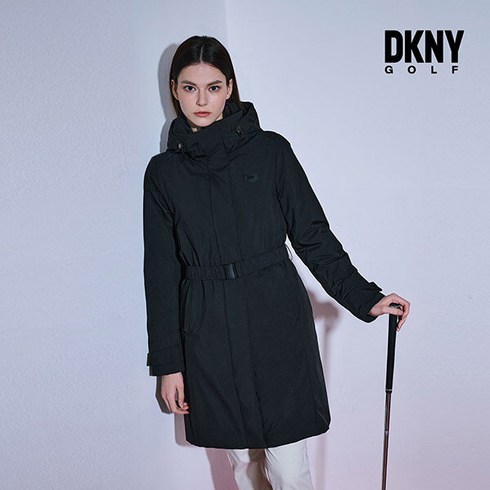 2024년 최고 DKNY GOLF 23FW 여성 튜브 덕다운 재킷 베스트상품