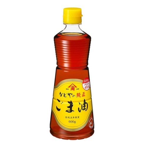 카도야 참기름 600g 가볍고 편리한 패트병타입, 1개, 600ml