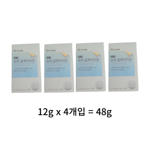 닥터린 WCS 슈퍼 글루타치온 필름 30p, 48g, 2개