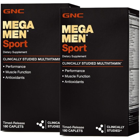 GNC 지앤씨 메가맨 스포츠 180정1+1 Mega Men Sports 180cts 1+1