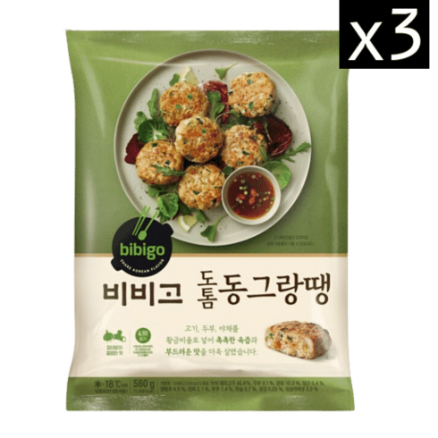 비비고 도톰 동그랑땡, 560g, 9개