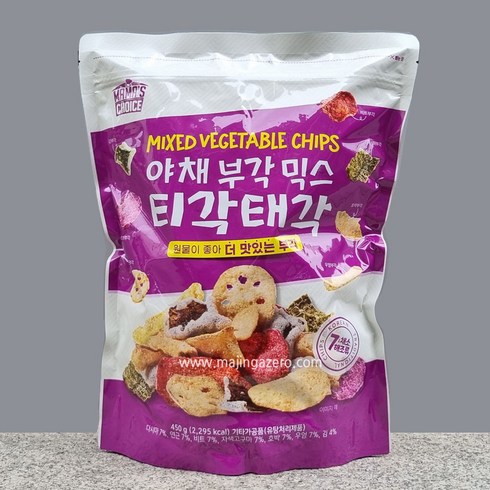 마마스초이스 야채부각믹스 티각태각 450g 코스트코, 1개